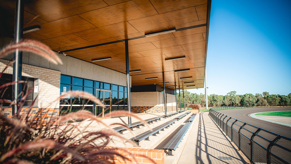 Dubbo Regional Cycling Facility function area and track